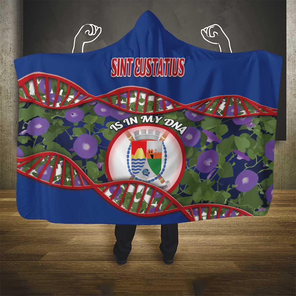 Sint Eustatius Is In My DNA Hooded Blanket - Wonder Print Shop
