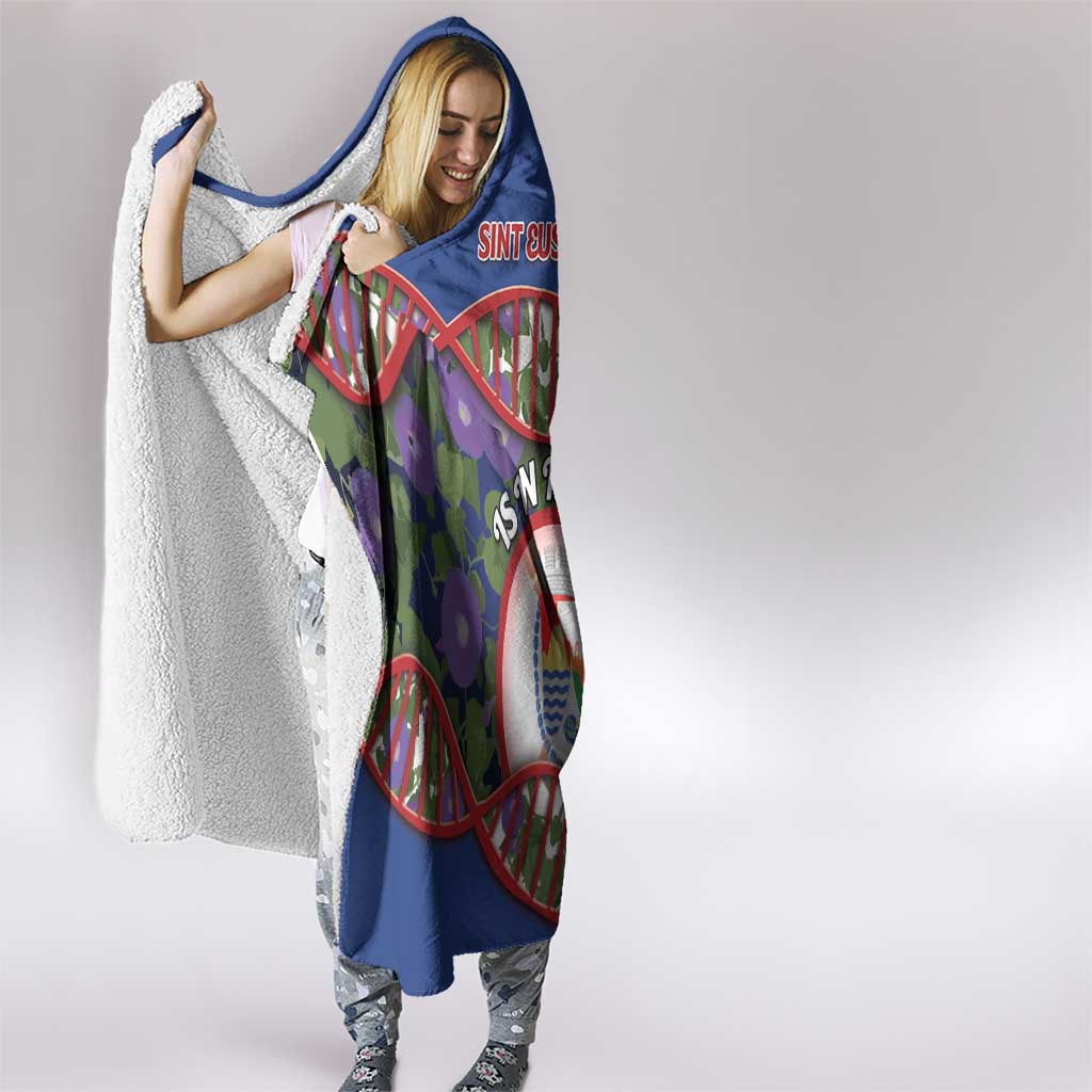 Sint Eustatius Is In My DNA Hooded Blanket - Wonder Print Shop