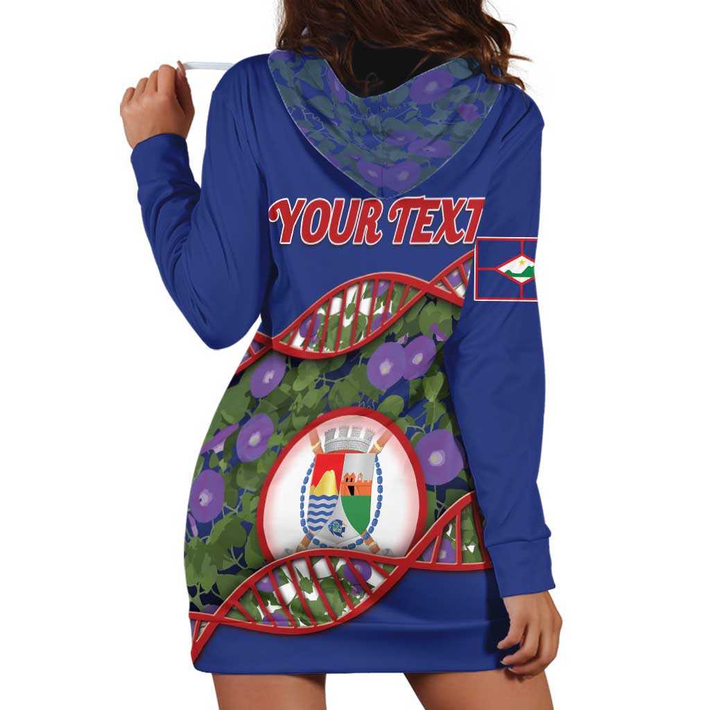 Personalized Sint Eustatius Is In My DNA Hoodie Dress - Wonder Print Shop