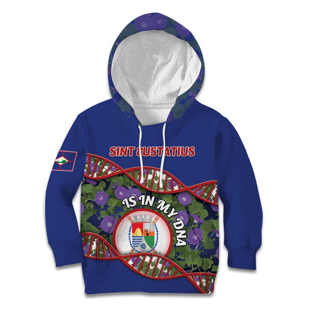 Personalized Sint Eustatius Is In My DNA Kid Hoodie - Wonder Print Shop