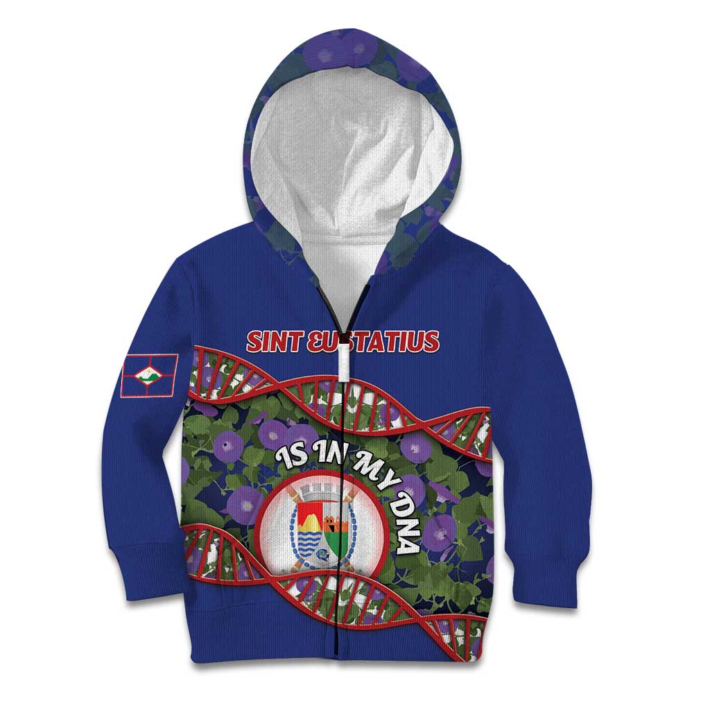 Personalized Sint Eustatius Is In My DNA Kid Hoodie - Wonder Print Shop