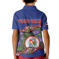 Personalized Sint Eustatius Is In My DNA Kid Polo Shirt - Wonder Print Shop