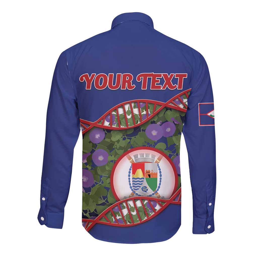 Personalized Sint Eustatius Is In My DNA Long Sleeve Button Shirt - Wonder Print Shop
