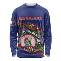 Personalized Sint Eustatius Is In My DNA Long Sleeve Shirt - Wonder Print Shop