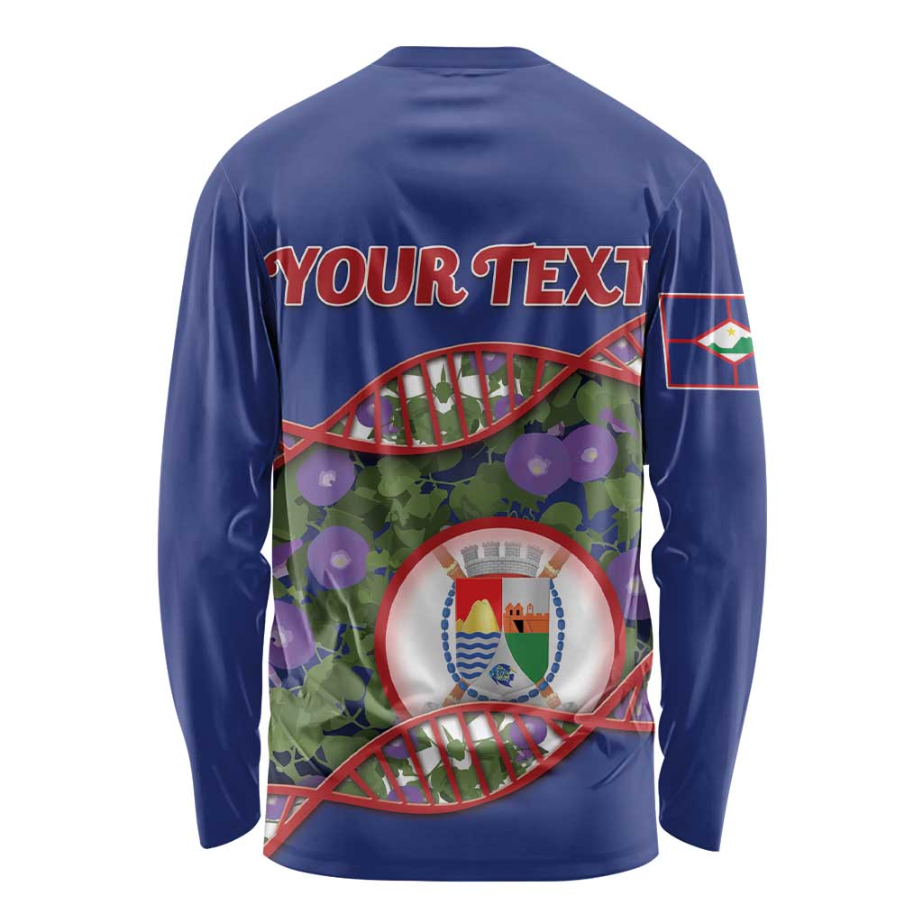 Personalized Sint Eustatius Is In My DNA Long Sleeve Shirt - Wonder Print Shop
