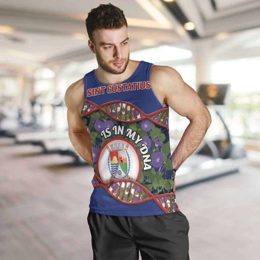 Personalized Sint Eustatius Is In My DNA Men Tank Top - Wonder Print Shop