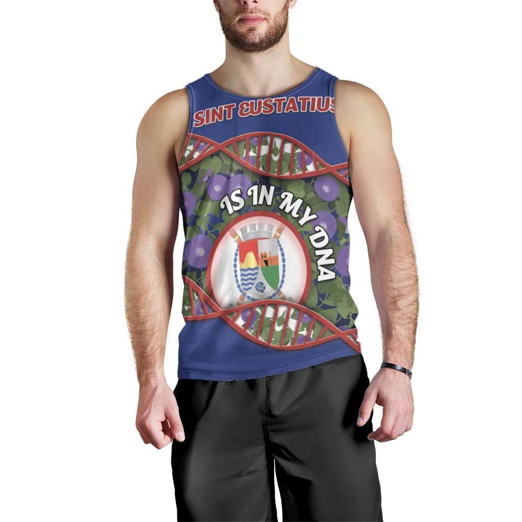 Personalized Sint Eustatius Is In My DNA Men Tank Top - Wonder Print Shop