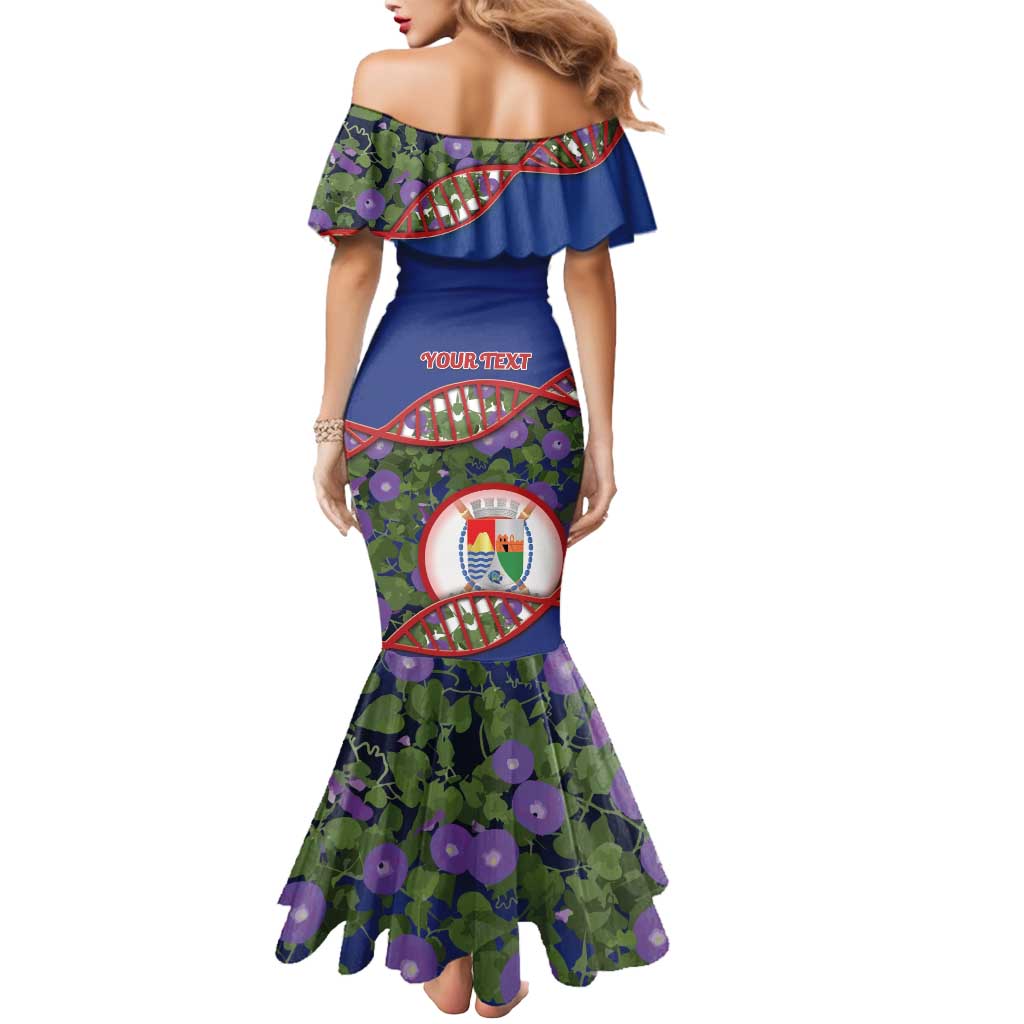 Personalized Sint Eustatius Is In My DNA Mermaid Dress - Wonder Print Shop