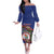 Personalized Sint Eustatius Is In My DNA Off The Shoulder Long Sleeve Dress - Wonder Print Shop