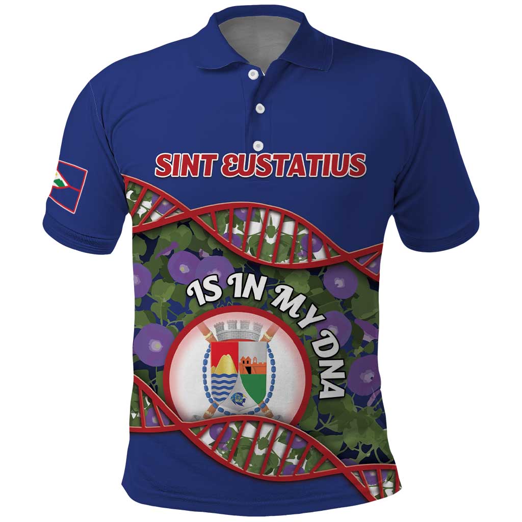 Personalized Sint Eustatius Is In My DNA Polo Shirt - Wonder Print Shop