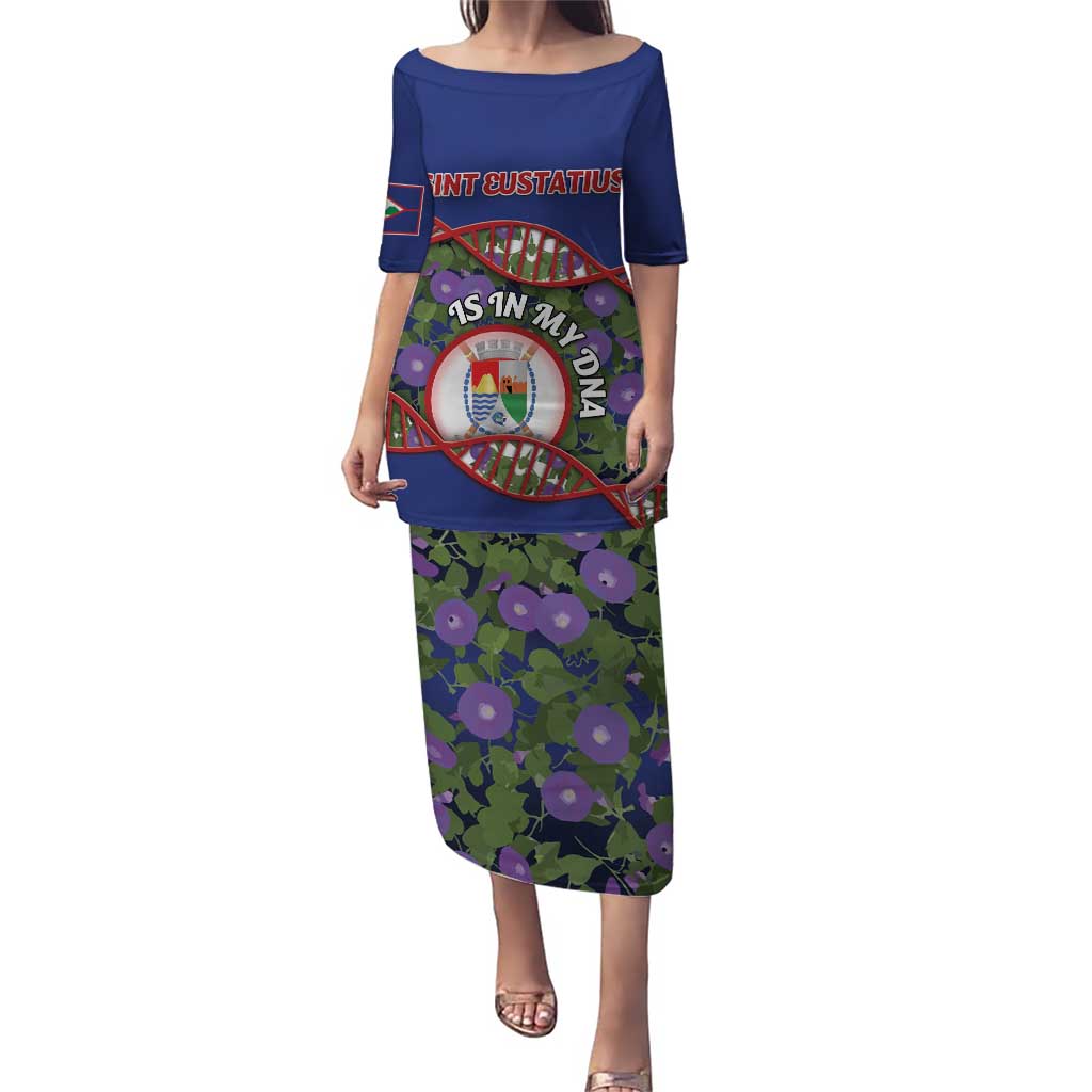 Personalized Sint Eustatius Is In My DNA Puletasi - Wonder Print Shop