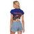 Personalized Sint Eustatius Is In My DNA Raglan Cropped T Shirt - Wonder Print Shop