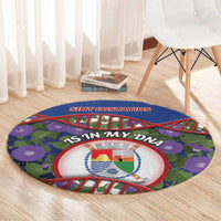 Sint Eustatius Is In My DNA Round Carpet - Wonder Print Shop