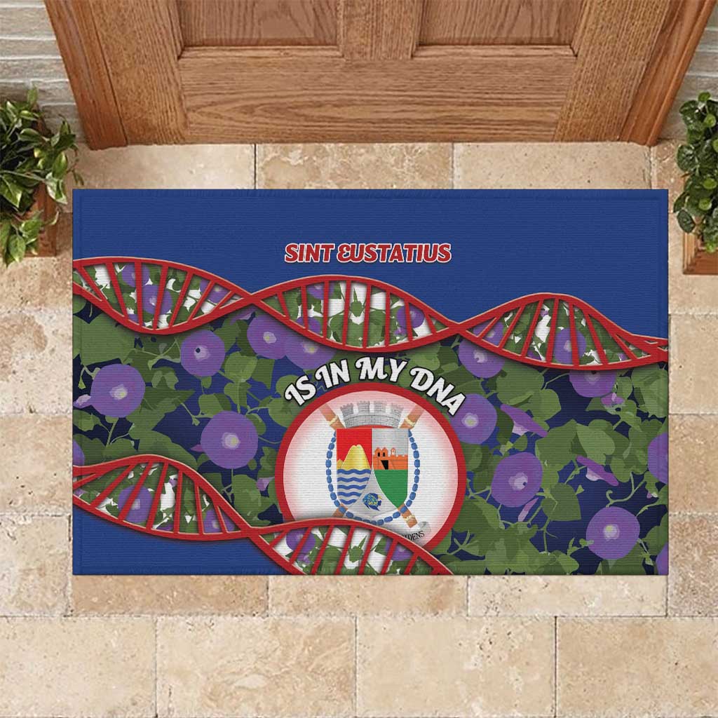 Sint Eustatius Is In My DNA Rubber Doormat - Wonder Print Shop
