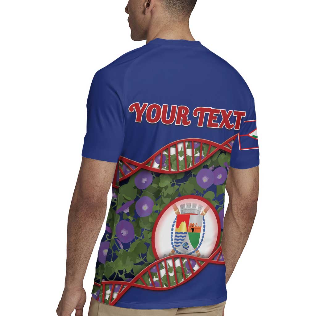 Personalized Sint Eustatius Is In My DNA Rugby Jersey - Wonder Print Shop