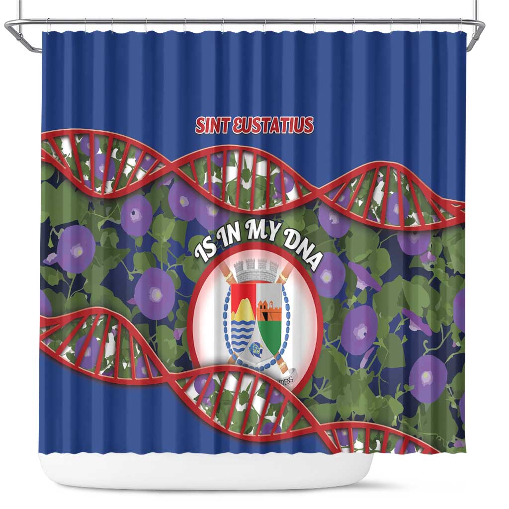 Sint Eustatius Is In My DNA Shower Curtain - Wonder Print Shop