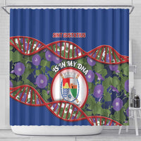 Sint Eustatius Is In My DNA Shower Curtain - Wonder Print Shop