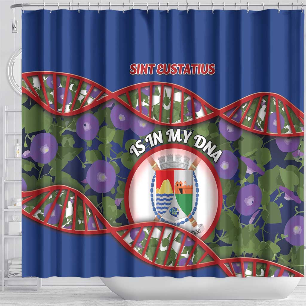 Sint Eustatius Is In My DNA Shower Curtain - Wonder Print Shop