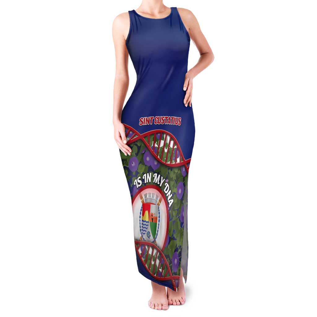 Personalized Sint Eustatius Is In My DNA Tank Maxi Dress - Wonder Print Shop