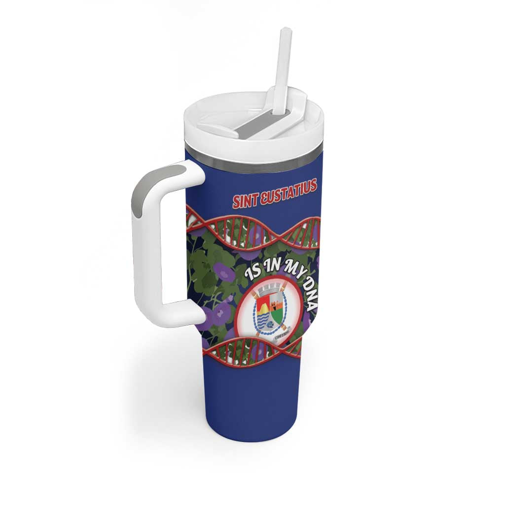 Personalized Sint Eustatius Is In My DNA Tumbler With Handle - Wonder Print Shop
