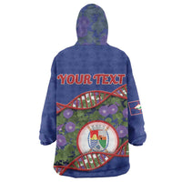 Personalized Sint Eustatius Is In My DNA Wearable Blanket Hoodie - Wonder Print Shop