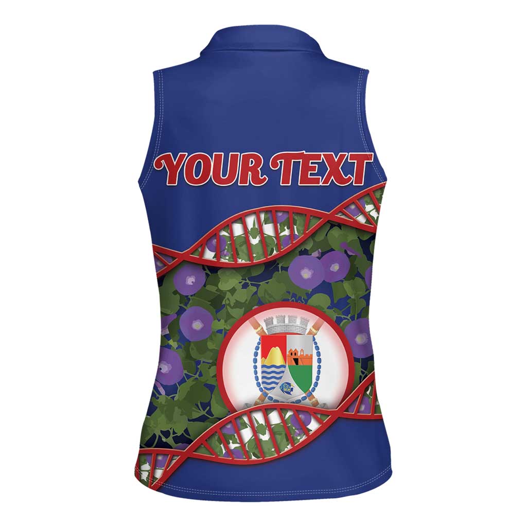 Personalized Sint Eustatius Is In My DNA Women Sleeveless Polo Shirt - Wonder Print Shop