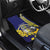 United States Virgin Islands Car Mats Bananaquit Bird With Yellow Sage Flowers - Wonder Print Shop