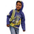 Personalized United States Virgin Islands Kid Hoodie Bananaquit Bird With Yellow Sage Flowers - Wonder Print Shop
