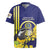 Personalized United States Virgin Islands Rugby Jersey Bananaquit Bird With Yellow Sage Flowers - Wonder Print Shop