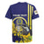 Personalized United States Virgin Islands Rugby Jersey Bananaquit Bird With Yellow Sage Flowers - Wonder Print Shop