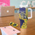 Personalized United States Virgin Islands Tumbler With Handle Bananaquit Bird With Yellow Sage Flowers - Wonder Print Shop