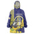 Personalized United States Virgin Islands Wearable Blanket Hoodie Bananaquit Bird With Yellow Sage Flowers - Wonder Print Shop