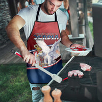 Serbia Apron White Double Headed Eagle With Coat Of Arms - Wonder Print Shop