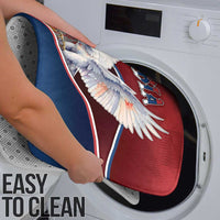 Serbia Bathroom Set White Double Headed Eagle With Coat Of Arms - Wonder Print Shop