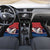 Serbia Car Mats White Double Headed Eagle With Coat Of Arms - Wonder Print Shop