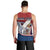 Personalized Serbia Men Tank Top White Double Headed Eagle With Coat Of Arms - Wonder Print Shop
