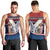 Personalized Serbia Men Tank Top White Double Headed Eagle With Coat Of Arms - Wonder Print Shop