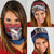 Serbia Neck Gaiter White Double Headed Eagle With Coat Of Arms - Wonder Print Shop