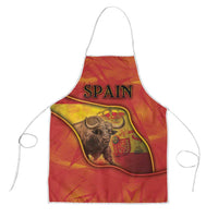 Spain Apron The Spanish Fighting Bull With Coat Of Arms - Wonder Print Shop