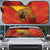 Spain Auto Sun Shade The Spanish Fighting Bull With Coat Of Arms - Wonder Print Shop