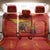 Spain Back Car Seat Cover The Spanish Fighting Bull With Coat Of Arms - Wonder Print Shop