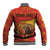 Personalized Spain Baseball Jacket The Spanish Fighting Bull With Coat Of Arms - Wonder Print Shop