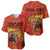 Personalized Spain Baseball Jersey The Spanish Fighting Bull With Coat Of Arms - Wonder Print Shop