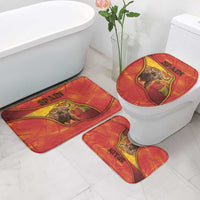 Spain Bathroom Set The Spanish Fighting Bull With Coat Of Arms - Wonder Print Shop