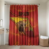 Spain Bathroom Set The Spanish Fighting Bull With Coat Of Arms - Wonder Print Shop