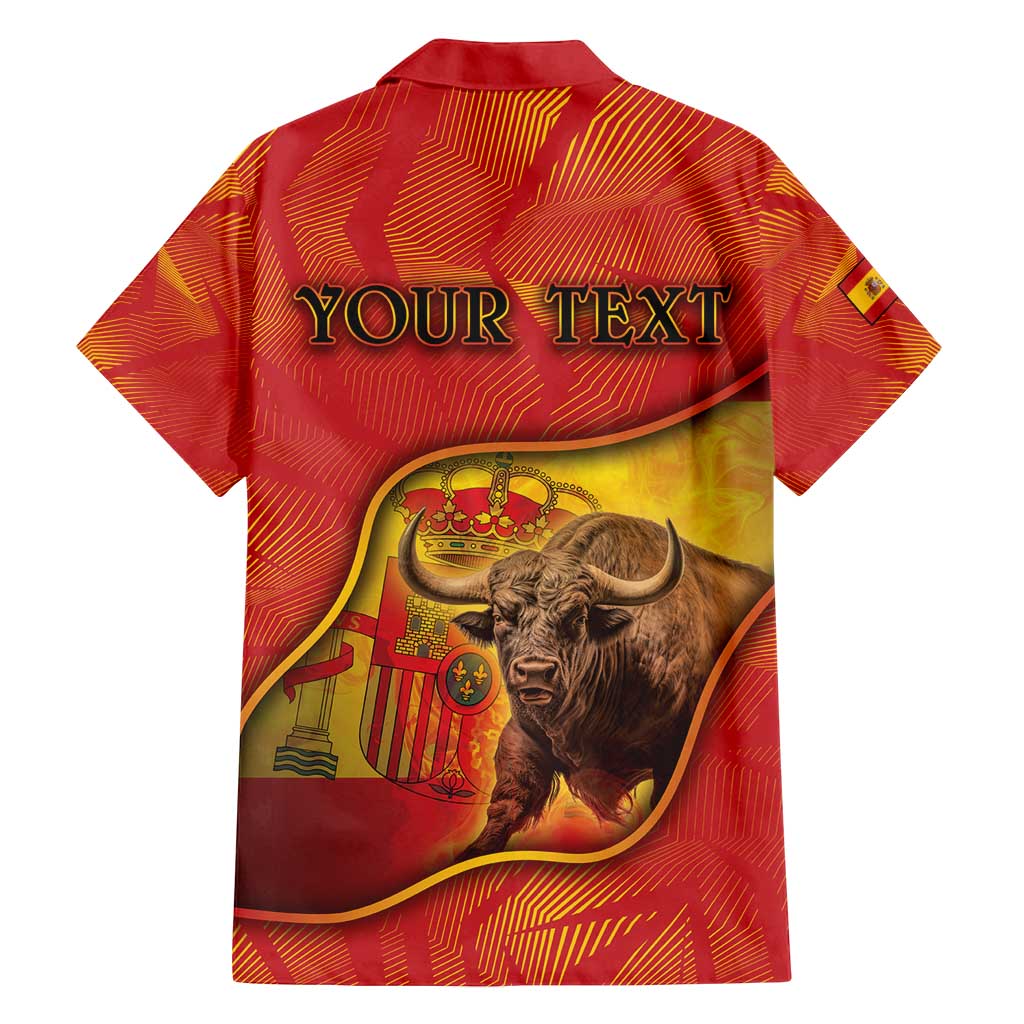 Personalized Spain Family Matching Long Sleeve Bodycon Dress and Hawaiian Shirt The Spanish Fighting Bull With Coat Of Arms - Wonder Print Shop