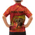 Personalized Spain Family Matching Mermaid Dress and Hawaiian Shirt The Spanish Fighting Bull With Coat Of Arms - Wonder Print Shop