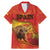 Personalized Spain Family Matching Mermaid Dress and Hawaiian Shirt The Spanish Fighting Bull With Coat Of Arms - Wonder Print Shop