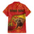 Personalized Spain Family Matching Mermaid Dress and Hawaiian Shirt The Spanish Fighting Bull With Coat Of Arms - Wonder Print Shop