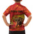 Personalized Spain Family Matching Off Shoulder Maxi Dress and Hawaiian Shirt The Spanish Fighting Bull With Coat Of Arms - Wonder Print Shop